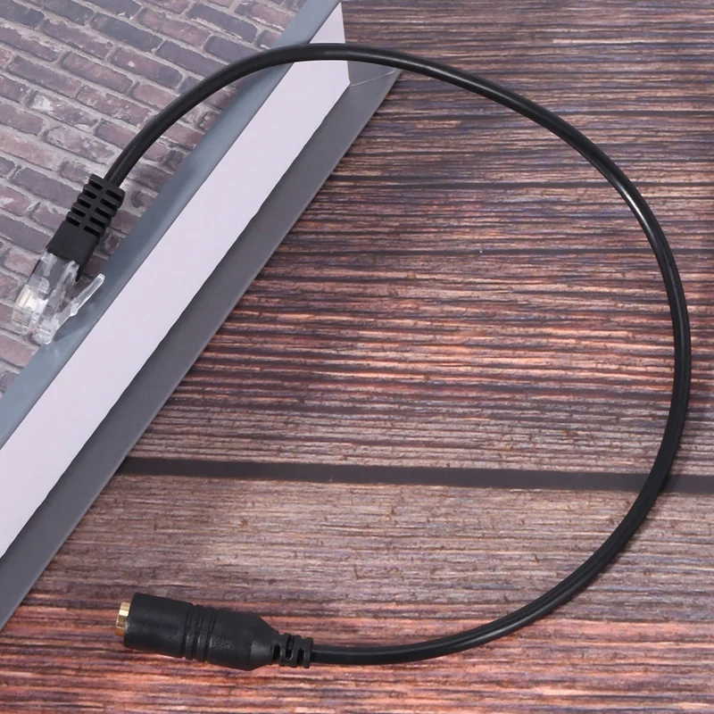 3 5 мм штекер Джек на RJ9 iPhone bluetooth гарнитура для офиса Кабель адаптер