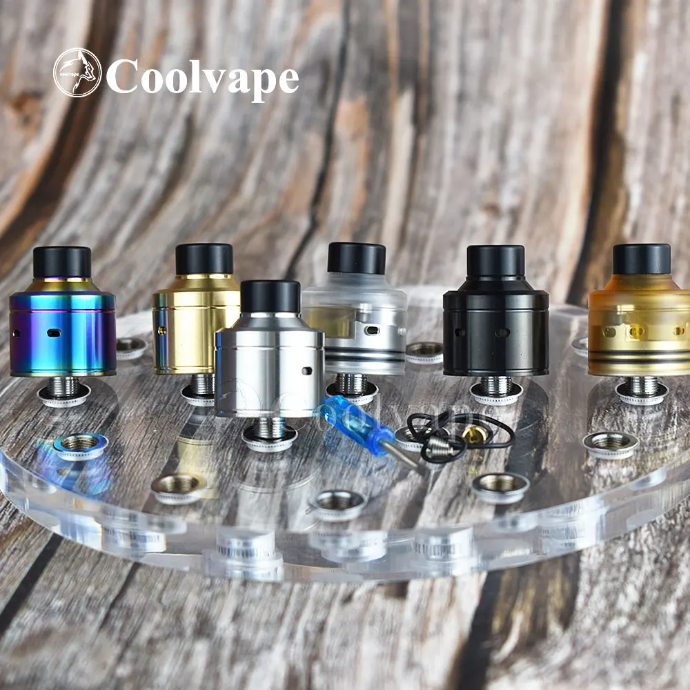 RDA-испаритель Wolf Coolvape Hadaly цитадела 22 мм с испарителем bf pin vs Dead Rabbit V2 BF RDA |