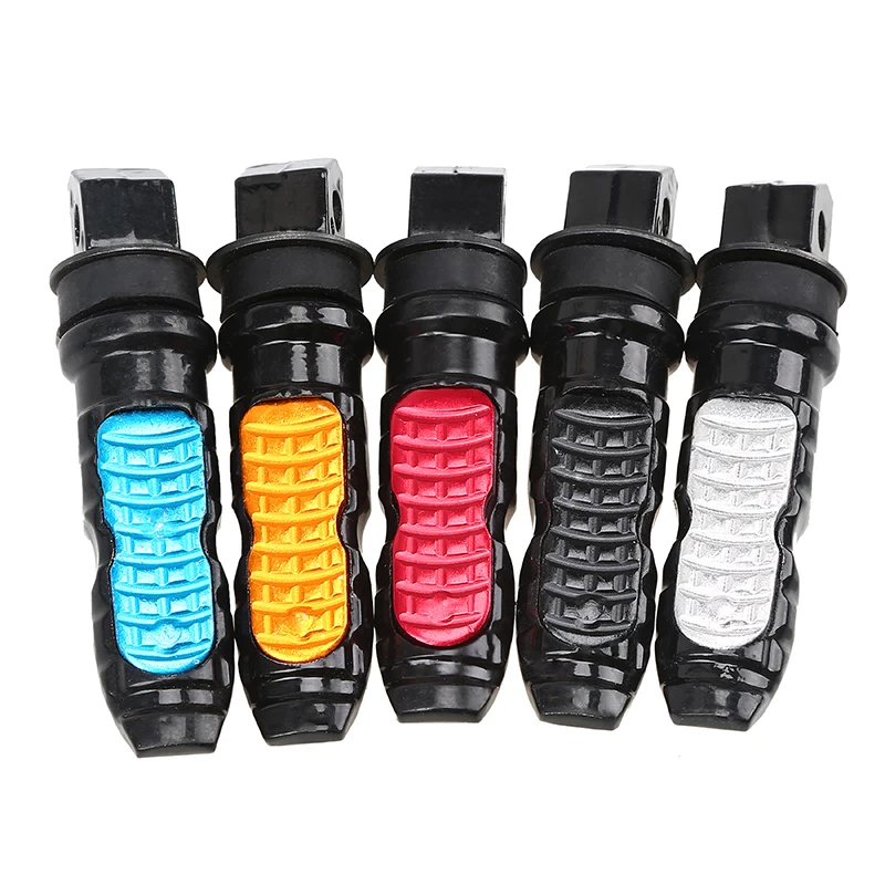 8 мм отверстие алюминиевые универсальные подножки для мотоцикла легковых задних