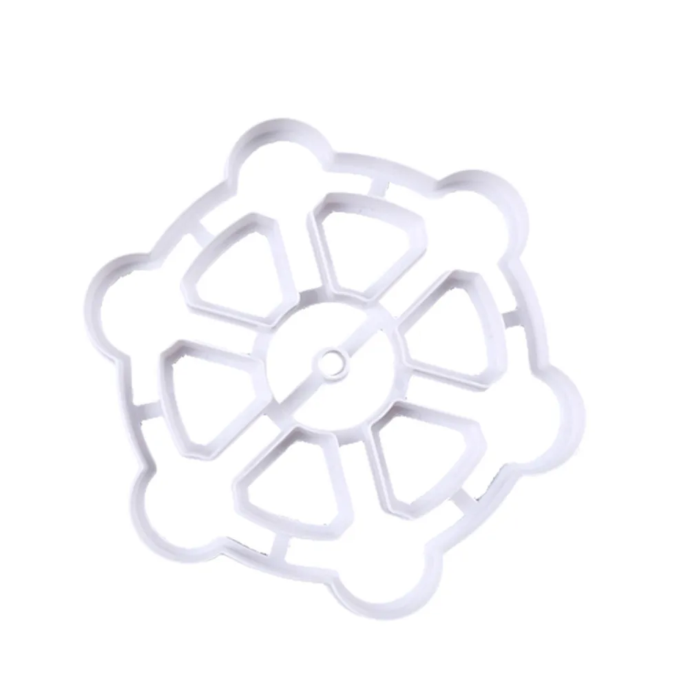 

3PCS Cake Stencil Baking Pastry Mold Fondant Cake Decorating Tools Cookie Biscuit Cutter Plastic 3D Ferris Wheel Cake Mold