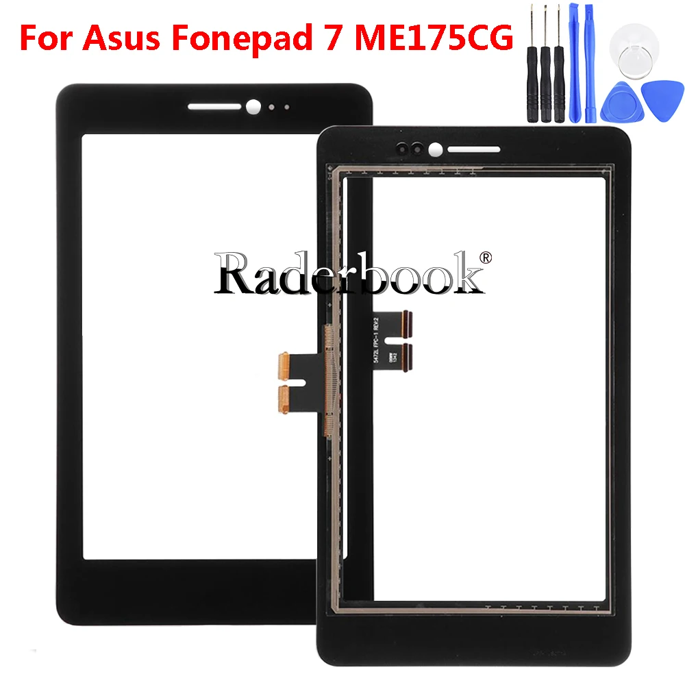 7-дюймовый сенсорный экран с цифровым преобразователем для Asus ME175CG сменная