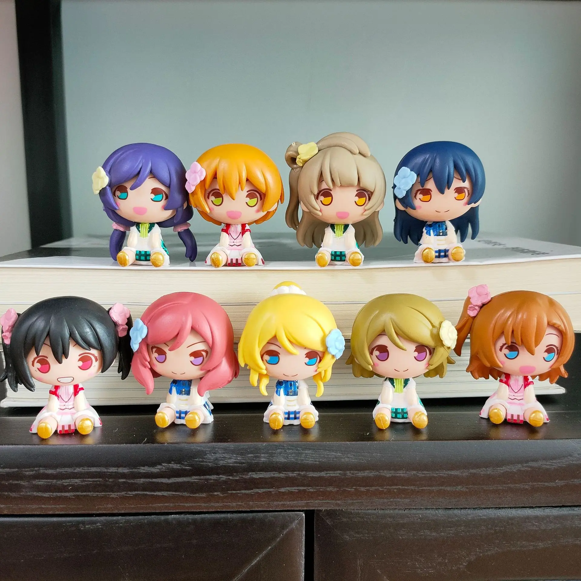 9 шт. Love Live! Экшн фигурка проект школьного идола Q Nozomi Tojo Honoka Kousaka Maki Nishikino Элли