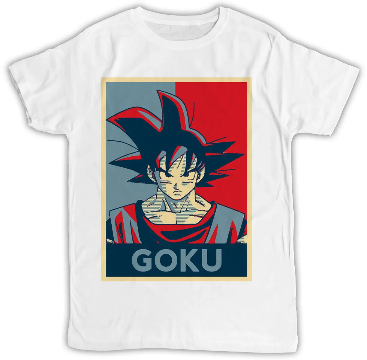 Забавный детский постер GOKU идеальный подарок на день рождения с коротким рукавом