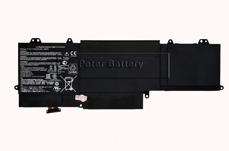 JIGU оригинальный C23-UX32 Аккумулятор для ноутбука ASUS VivoBook U38N U38N-C4004H ZenBook UX32 UX32V UX32A UX32VD