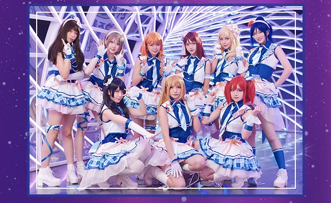 Love Live! Sunshine! Aqours Chika Ruby Kanan Dia вы аркадная игра 3rd всех членов униформы косплей костюм