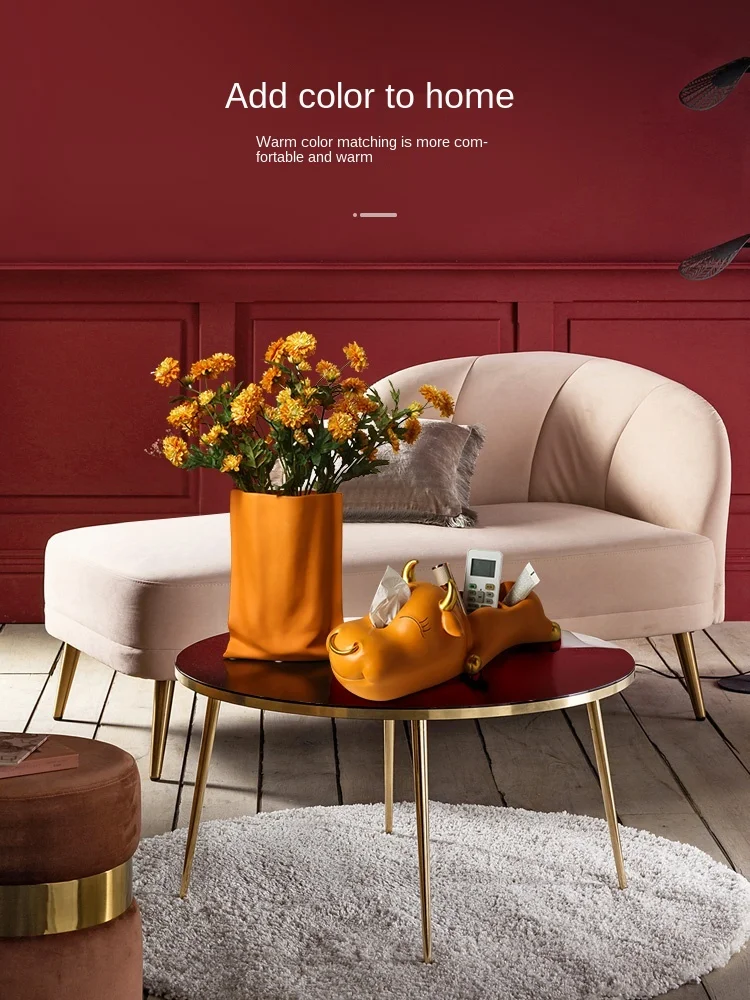 

Tissue box ornaments living room coffee table Nordic home housewarming porch key storage wedding gift Year of the Ox