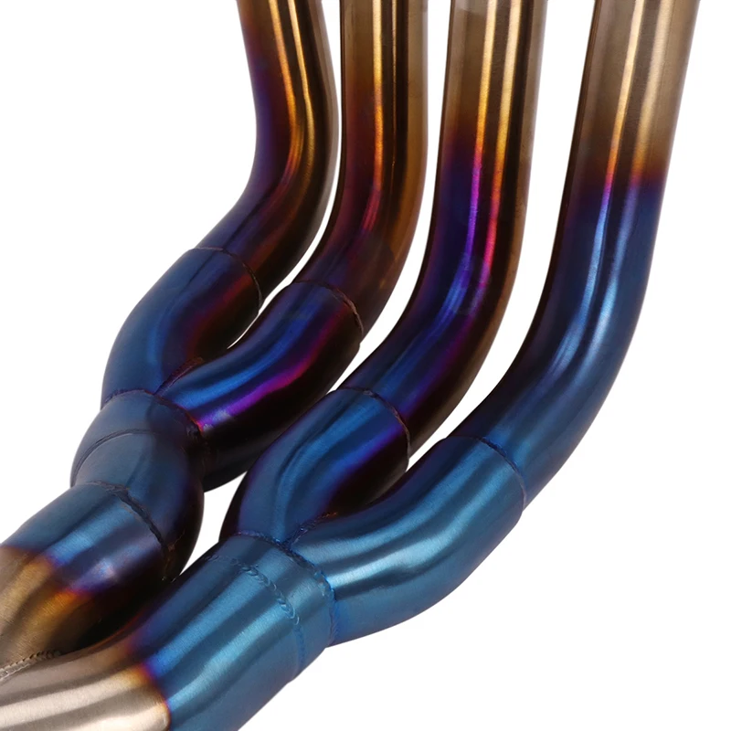 

Slip On For Benelli 600 TNT600 BN600 Full Motorcycle System Exhaust Modified Front Middle Link Pipe Carbon Muffler DB Killer