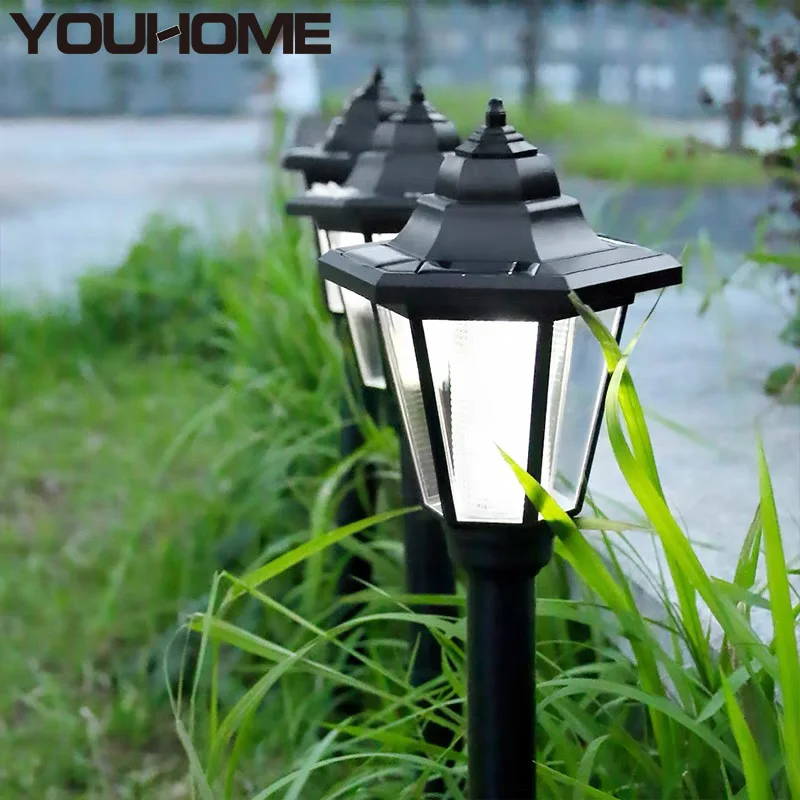 Светодиодная садовая лампа на солнечной батарее водонепроницаемый настенный