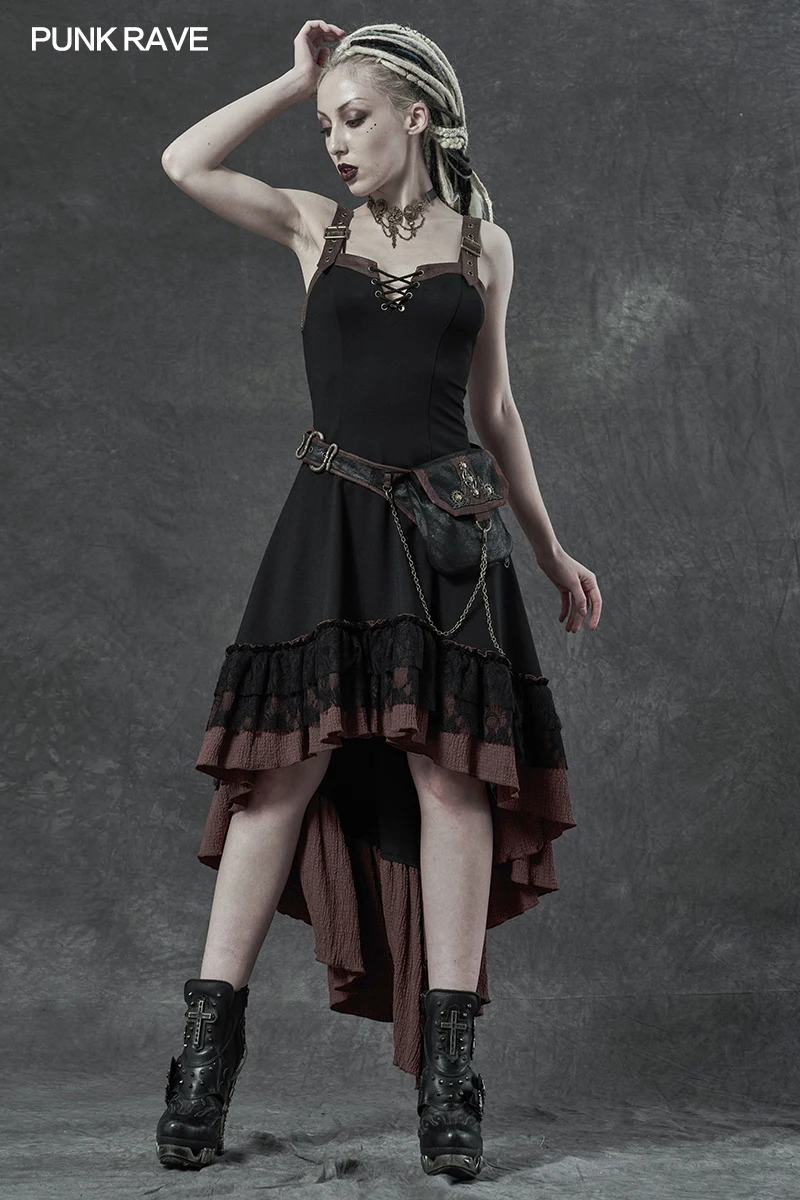 

Steampunk daily dresses Punk Rave WQ-501LQF