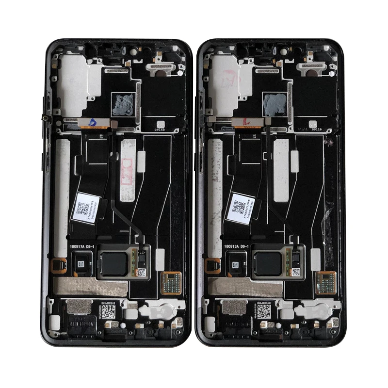 M& Sen ЖК-рамка для Xiao mi 8 Pro mi 8 Pro Встроенный экран отпечатков пальцев AMOLED ЖК-дисплей рамка+ сенсорный экран дигитайзер