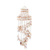 conch sea shell wind chime hanging ornament wall decoration creative hanging pendant stylish hanging ornament hanging