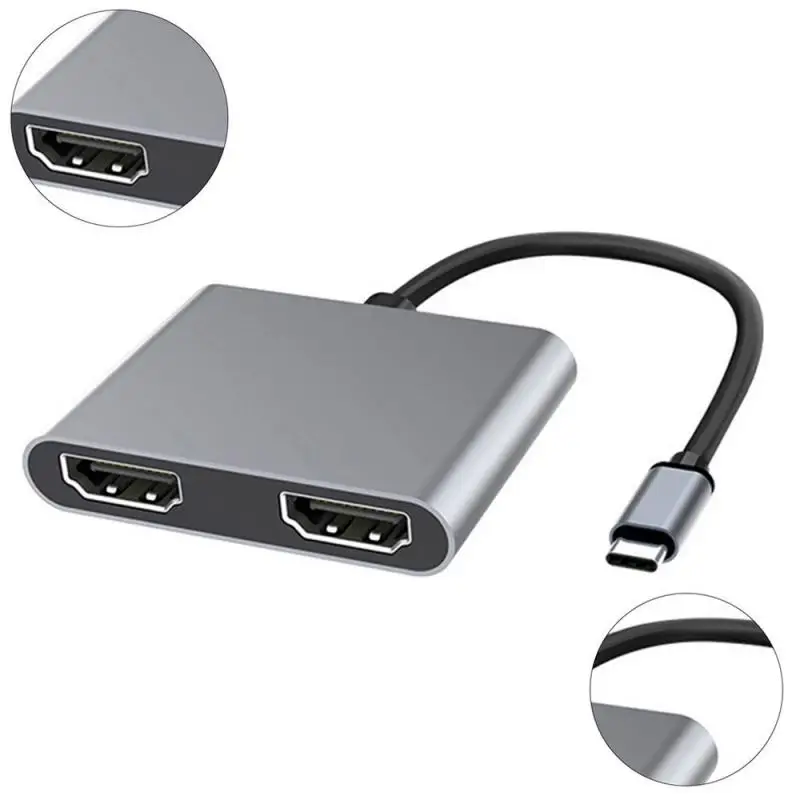 Адаптер 2021 с Type C на 4K HDMI-совместимый USB 3 1 VGA для Macbook Samsung S9 Dex Huawei P30 Xiaomi 9 Проектор