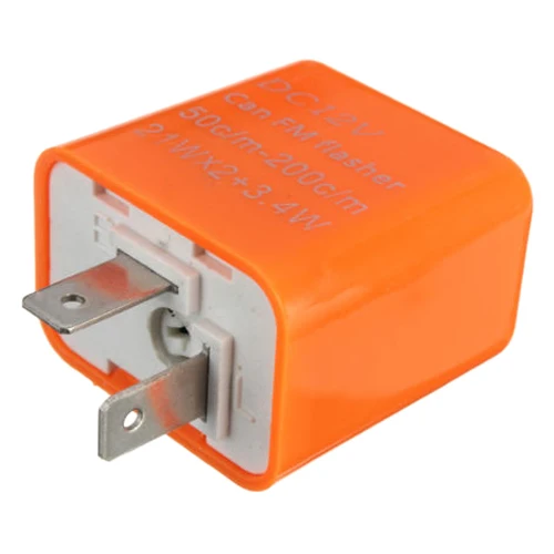 2 Pin мотоциклов Скорость регулируемый светодиодный индикатор сигнала поворота