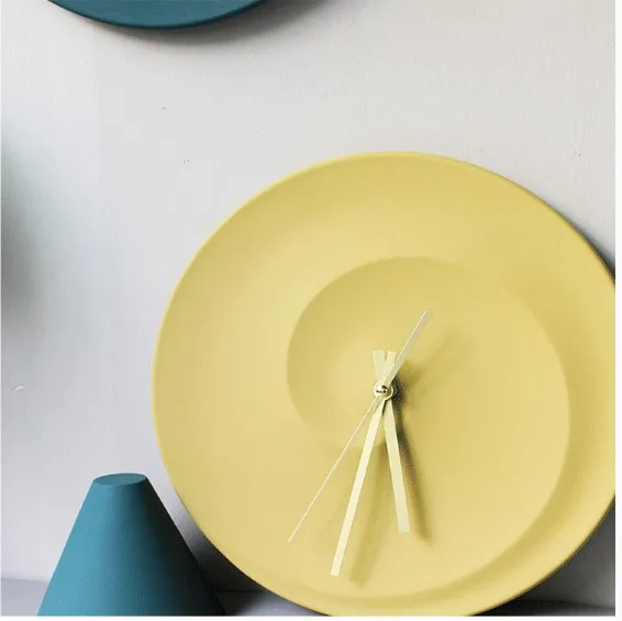 

Nordic Design Simple Wall Clock Minimalist Living Room Wall Clock Cute Modern Mechanism Klokken Wandklokken Home Garden BL50WC