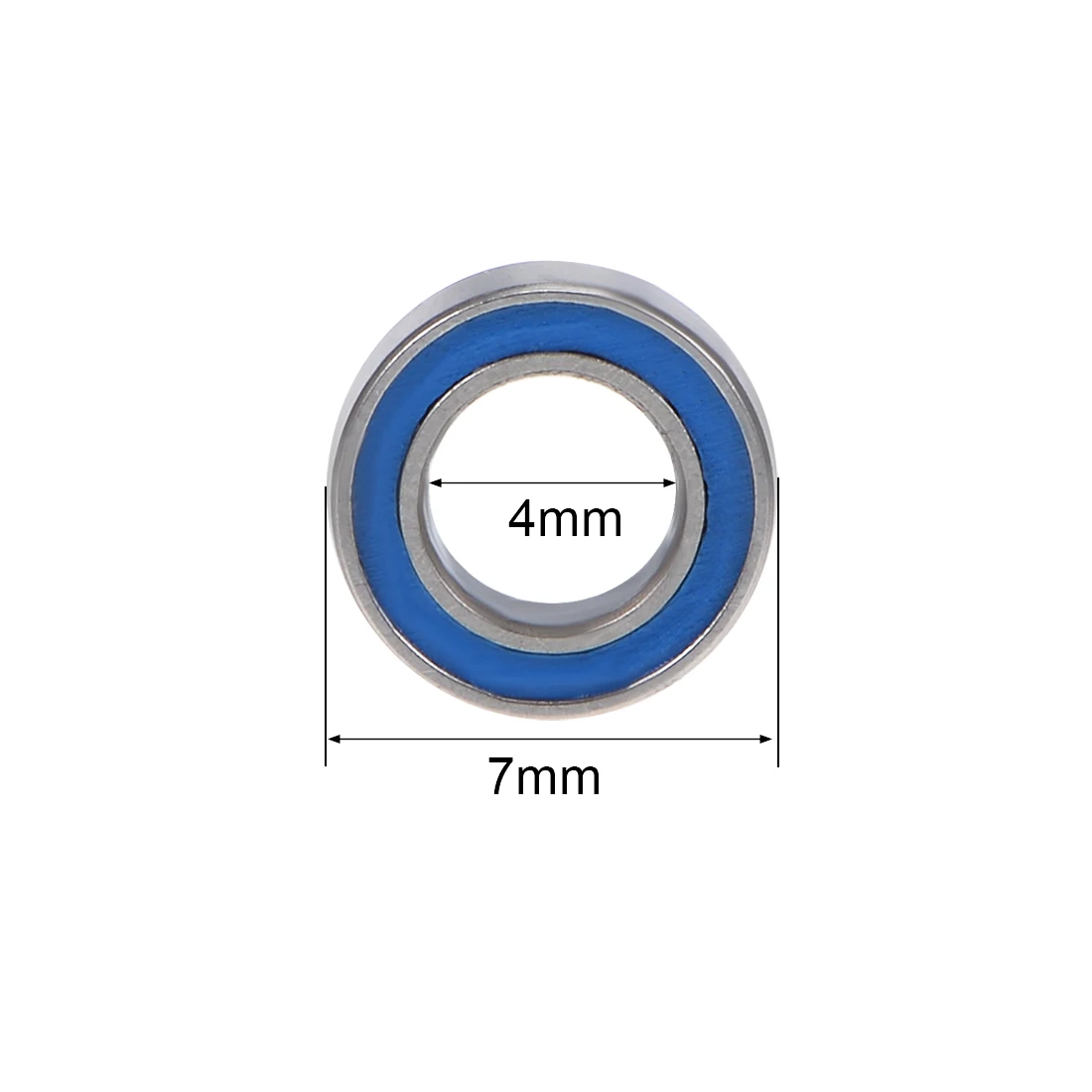 

uxcell MR74-2RS Ball Bearing 4x7x2.5mm Double Sealed ABEC-3 Bearings 5pcs