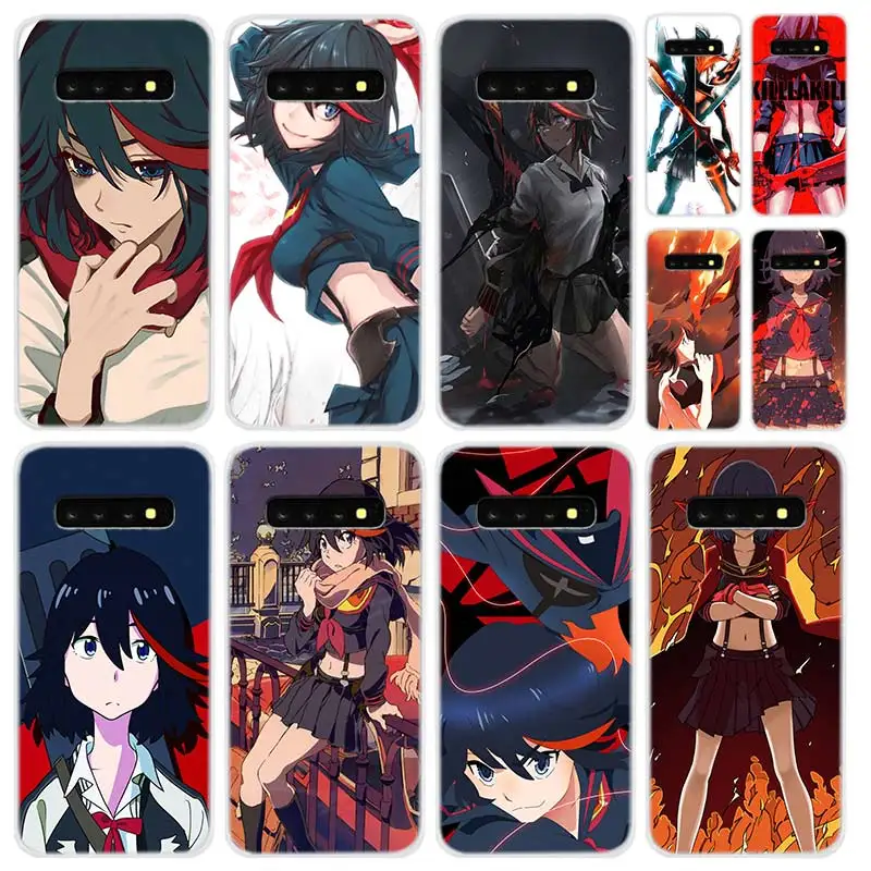 

Soft Silicone Case For Samsung Galaxy S21 S20 Uitra S10 Lite Ultra S9 S8 Plus S7edge S20fe 5G Cover KILL la KILL Anime