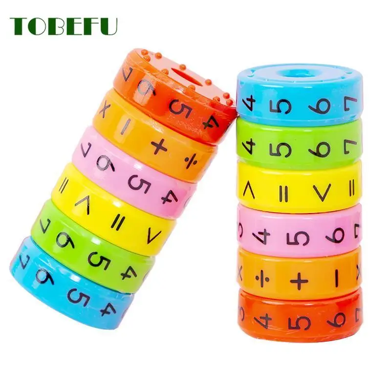 6 шт. магнитные Монтессори детские дошкольные образовательные пластиковые