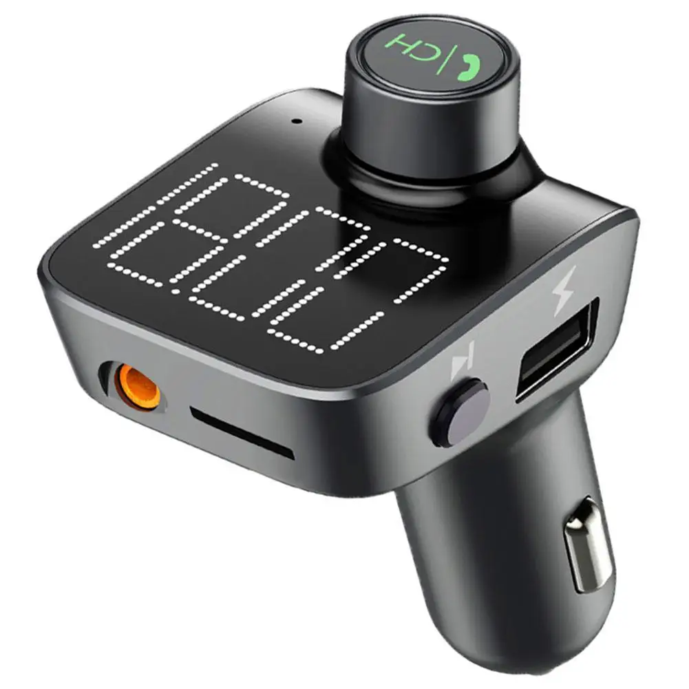 

Bluetooth Hands-free Phone FM Transmitter Intelligent Voice Navigation Bluetooth MP3 Player