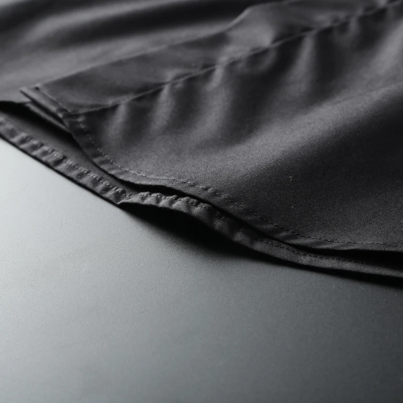 

Solid Color Mens Shirts Luxury Crystal Diamond Skull Long Sleeve Mens Dress Shirts Slim Fit Casual Shirts Plus Size 4xl