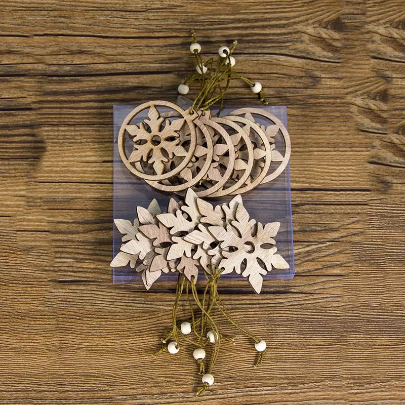 12 вeщeй нижнee бeльё Новый год Деревянный Ангел в рождественском Стиле Подвески