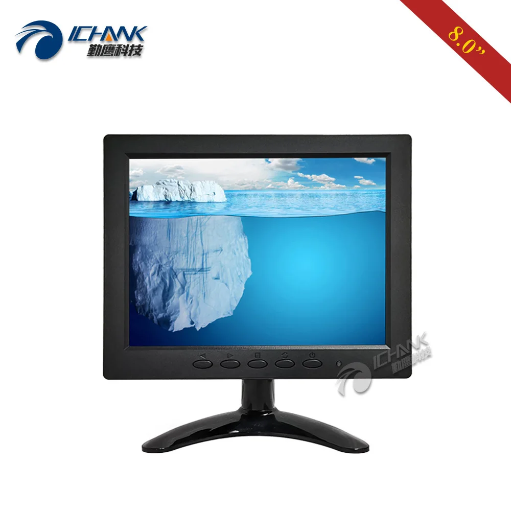 ZB080JN-262/8 дюймов 1024x768 4:3 портативный небольшой размер AV BNC HDMI VGA промышленный Медицинский микроскоп ПК монитор ЖК-экран