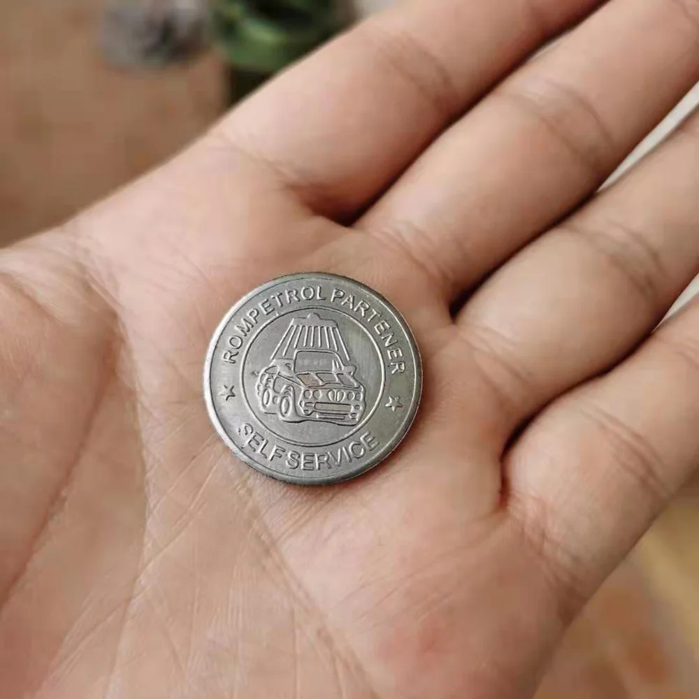 

5000 шт., монеты из нержавеющей стали, 25*1,85 мм
