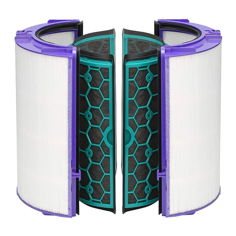 Угольный фильтр для Dyson TP04/HP04/DP04/TP05/HP05 чистый крутой Hepa очиститель герметичный двухступенчатый фильтр 360 градусов