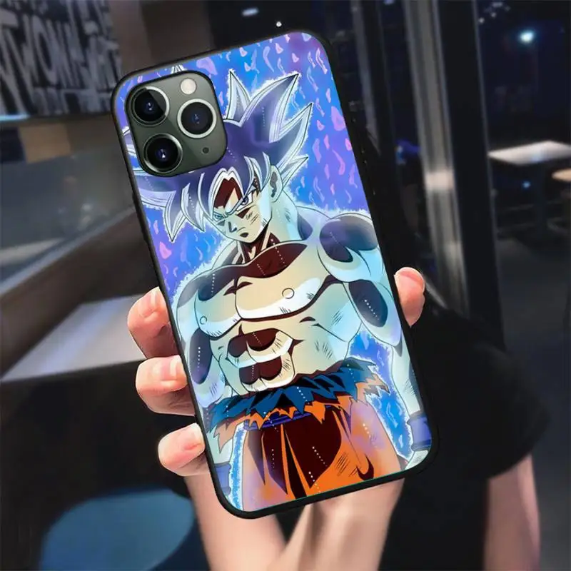 

Dragon Super Sun Ball Anime Phone Case For Black-Iphone 5 5s se 6 6s 7 8 11 12 X Xs Xr Pro Plus Max Mini Cover