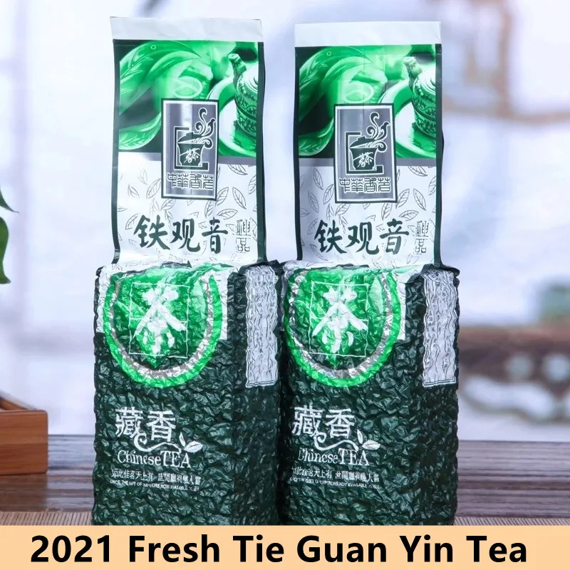 

250 г Фуцзянь Аньси Улун чай галстук-Гуань-Инь потеря веса чай превосходный Улун органический зеленый чай Tiekuanyin Китай зеленый чай