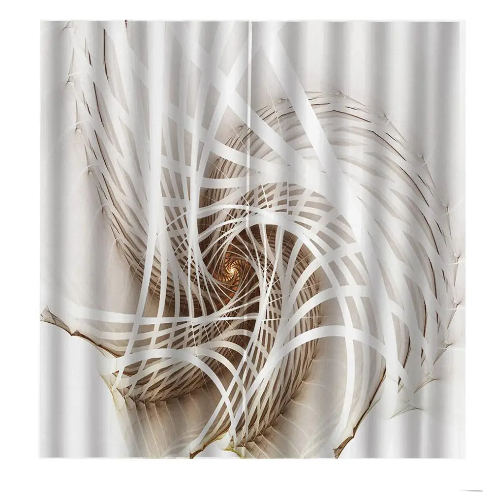 Персонализированная занавеска на заказ с геометрическим изображением для