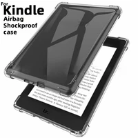transparent shockproof cover for all new kindle paperwhite 5 4 3 2 1 cases airbag anti drop e reader soft cases protector shell