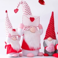 christmas valentines day decorations ornaments gnome plush handmade envelope love holiday supplies valentines day gifts