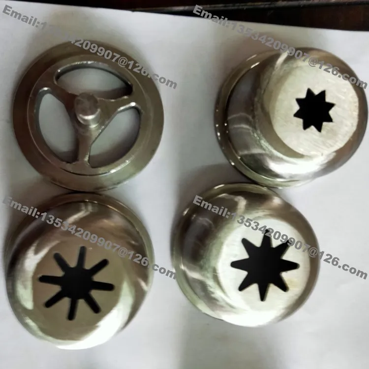 Бесплатная доставка 4 шт. полая форсунка из нержавеющей стали адаптер для