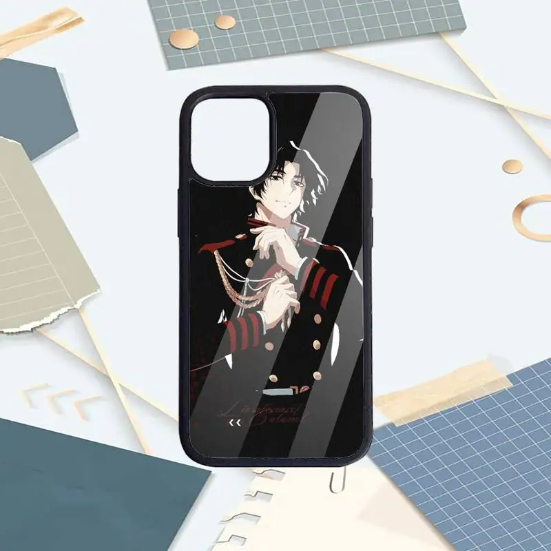 

Seraph Blue Exorcist Japan anime Phone Case PC For iPhone 11 12 pro XS MAX 8 7 6 6S Plus X 5S SE 2020 XR