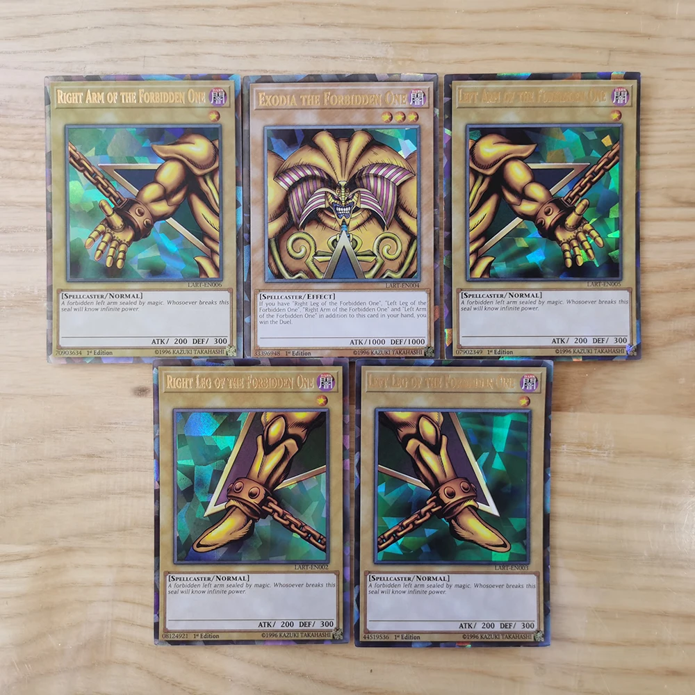 Карты Yugioh с жестяной коробкой карты Yu Gi Oh 72 шт. голографическая версия на