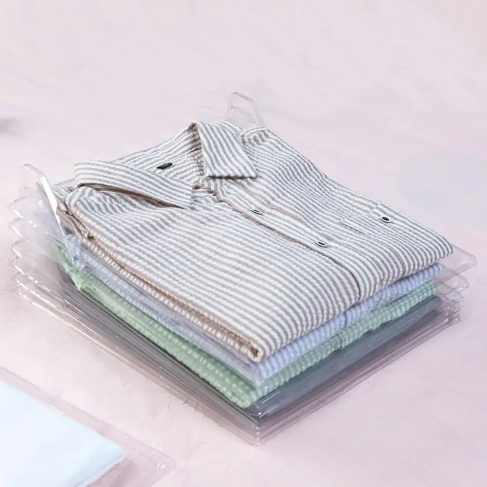 10 шт. быстрая одежда складывающаяся плата система Организации рубашка папка для