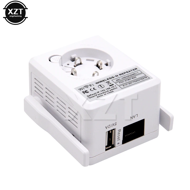Wireless WiFi Repeater 300Mbps Amplifier Network Expander Mini Router Power Extender 2.4G Roteador 2 Antenna for AP Wi-Fi | Компьютеры и