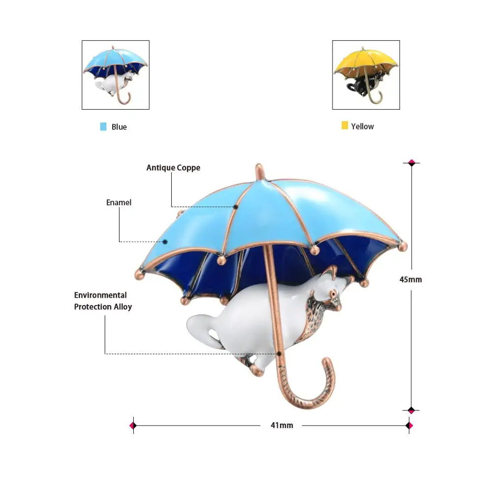 Neoglory 2020 модные эмалевые броши в форме кота и орнамента животных для женщин