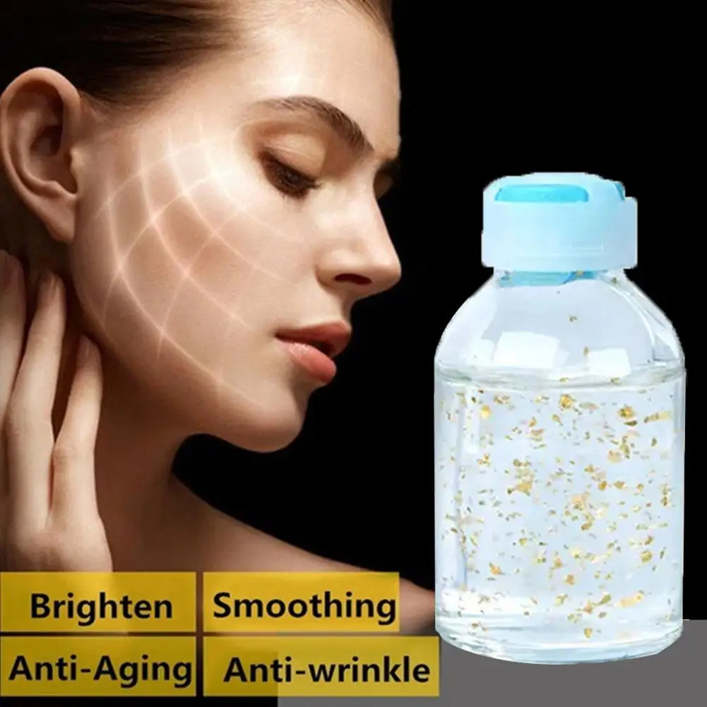 

24K Pure Gold Collagen Infused Serum Anti-redness Shrink Whitening Acne Face Skin 30ml Solution Anti Pores Treatment P2M7
