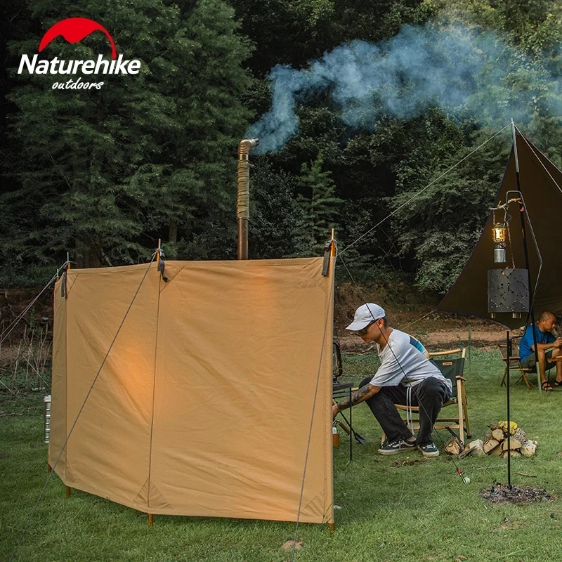 Ветрозащитный экран Naturehike NH20TM088 хлопок защита от ветра для отдыха на открытом