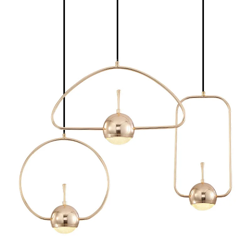 Современные скандинавские люстры для гостиной Креативные индивидуальное