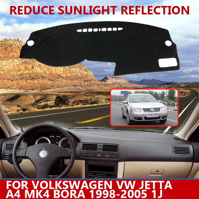

for Volkswagen VW Jetta A4 MK4 Bora 1998-2005 1J Dashmats Car-styling Accessories Dashboard Cover Pad Carpet sunshade
