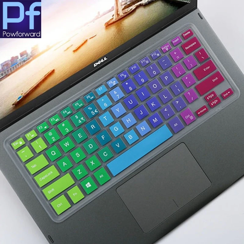 Силиконовые клавиатуры для ноутбука ухода за кожей кожи Dell Latitude 3400 3480 5400 3490