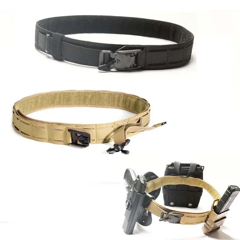 CS открытый военный пояс армии истребитель наружный Магнит пряжка Training