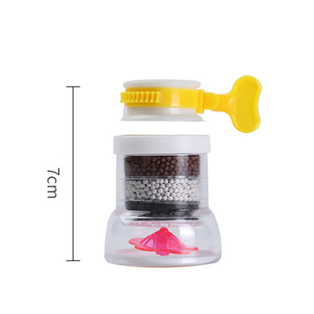 

4 Layer Kitchen Faucet Filter Practical Durable Multi-functional Splash-proof Rotatable Extension Shower Tap Nozzle