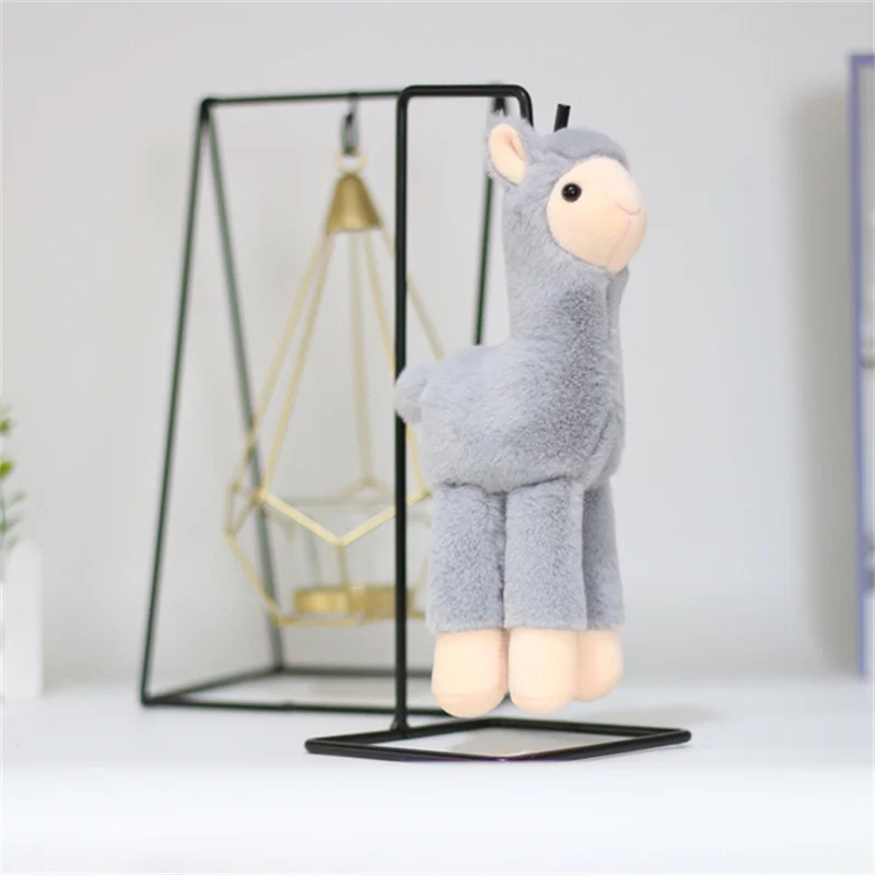 Плюшевый брелок с альпакой милая кукла-животное мягкая хлопковая плюшевая кукла