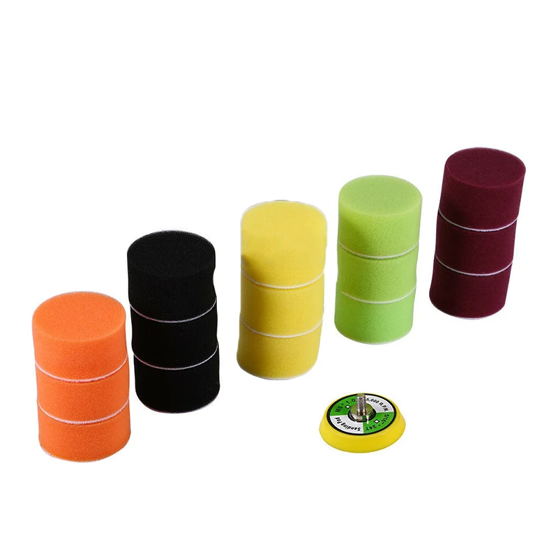 

Flat Polishing Pads Replacement Buffing Polisher Round Sponge Detailing