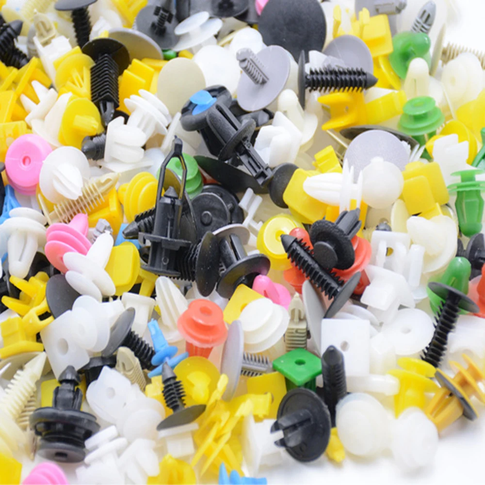 200 шт. Универсальный смешивающий Автомобильный Крепеж универсальные клипсы для