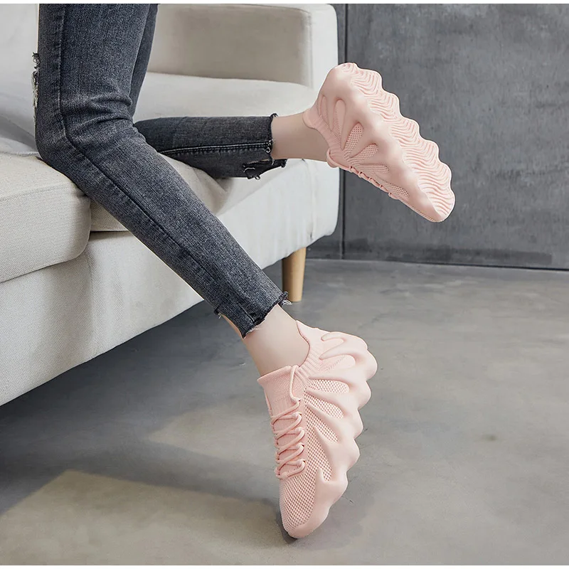 

Women Mesh Sneakers Stylish Men Sport Shoes Brand Designer Unisex Lightweight All-Match Girl Outdoor Travelling Running Footwear
