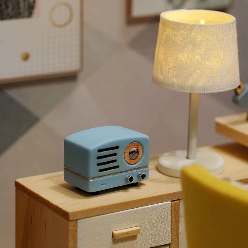 

Handcrafted Mini Doll House Casa Free Dust Cover Diy Furniture Accessories Toys for Children Gift